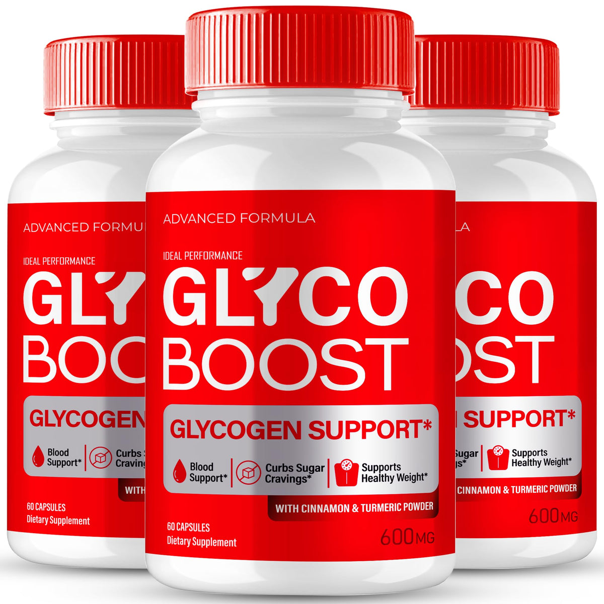 IDEAL PERFORMANCE Glyco support Blood Capsules front view