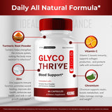 IDEAL PERFORMANCE Glyco Thrive Capsules in hand