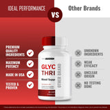 IDEAL PERFORMANCE Glyco Thrive Capsules with measuring spoon