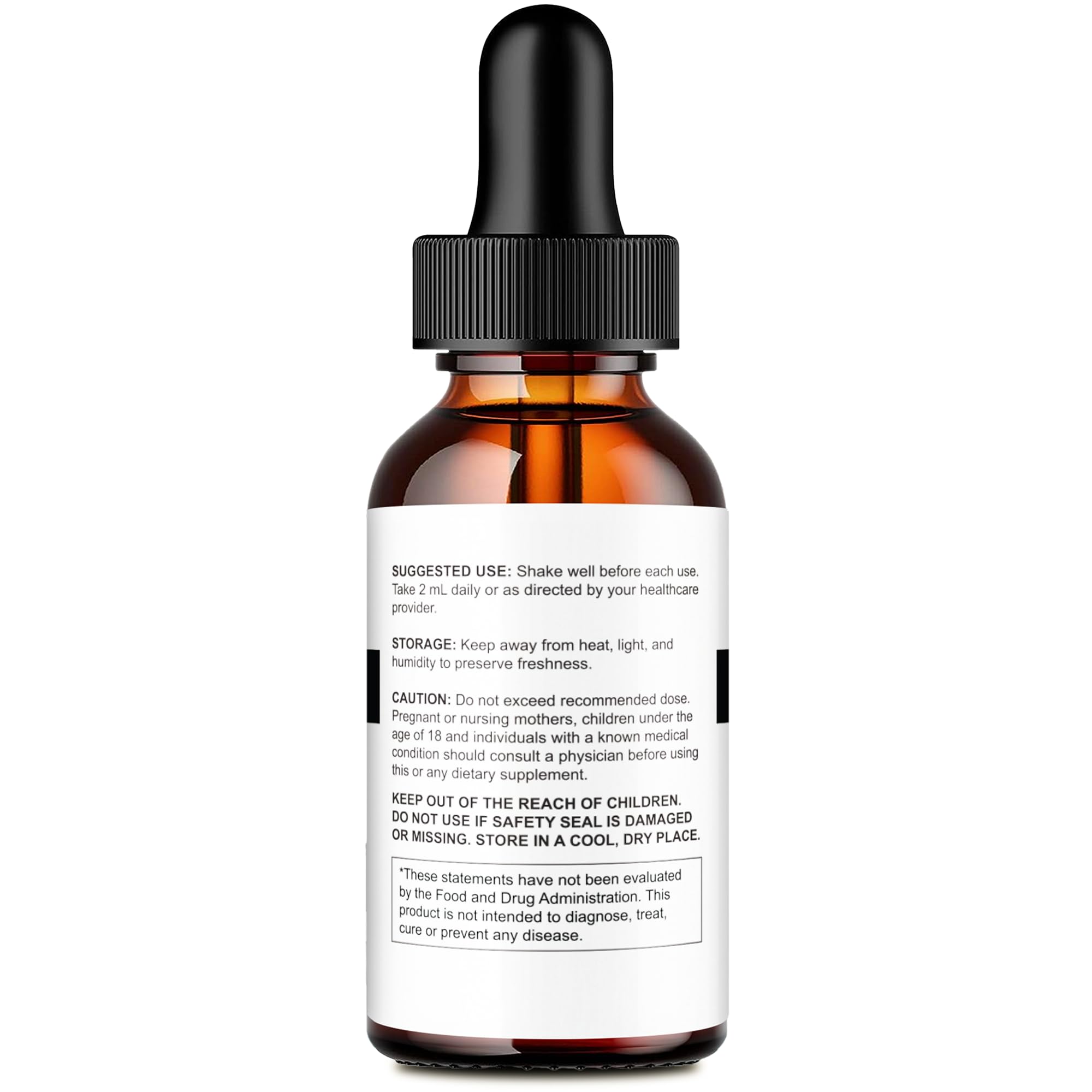 IDEAL PERFORMANCE Glycopezil Drops bottle with dosage instructions