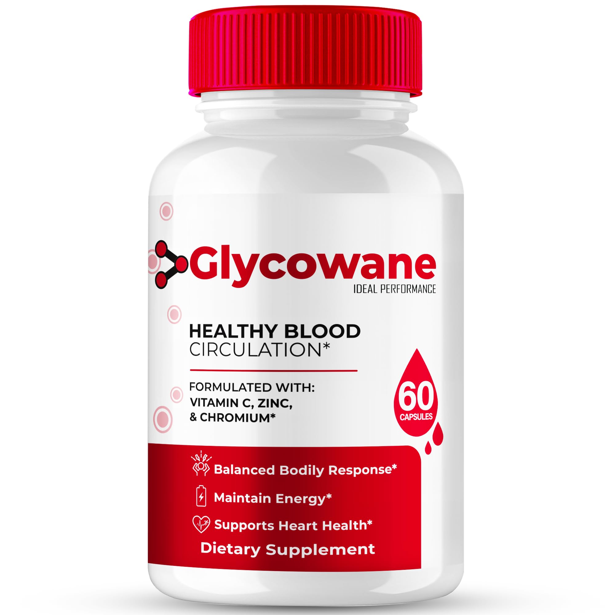 IDEAL PERFORMANCE Glycowane Capsules front view