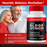 IDEAL PERFORMANCE Glycowize Blood Optimizer Capsules on a table