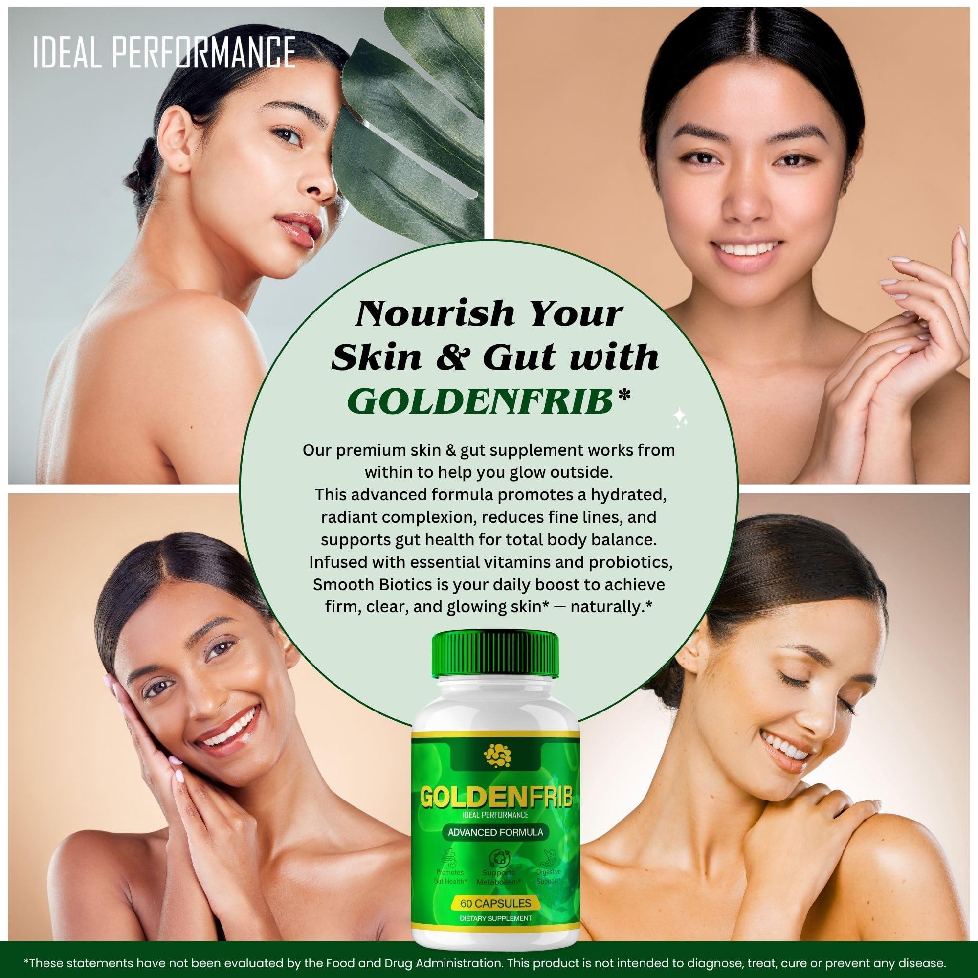IDEAL PERFORMANCE GoldenFrib Capsules close-up