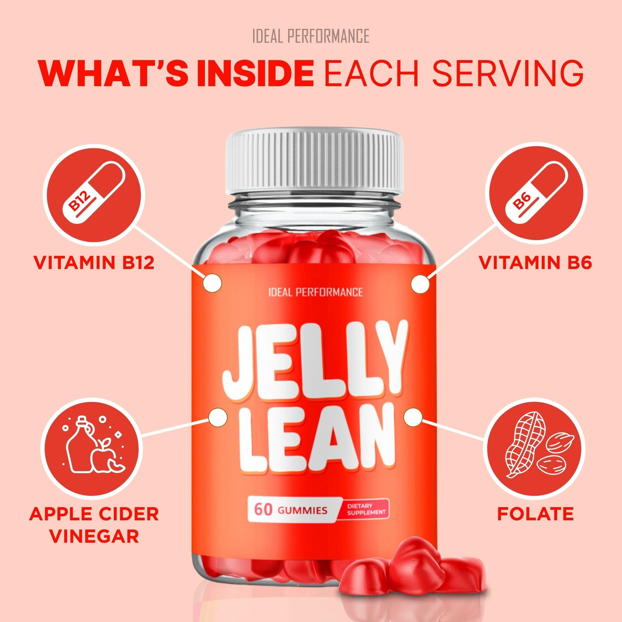 IDEAL PERFORMANCE Jelly Lean Gummies lifestyle scene