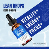 IDEAL PERFORMANCE Lean Drops displayed with measuring spoon