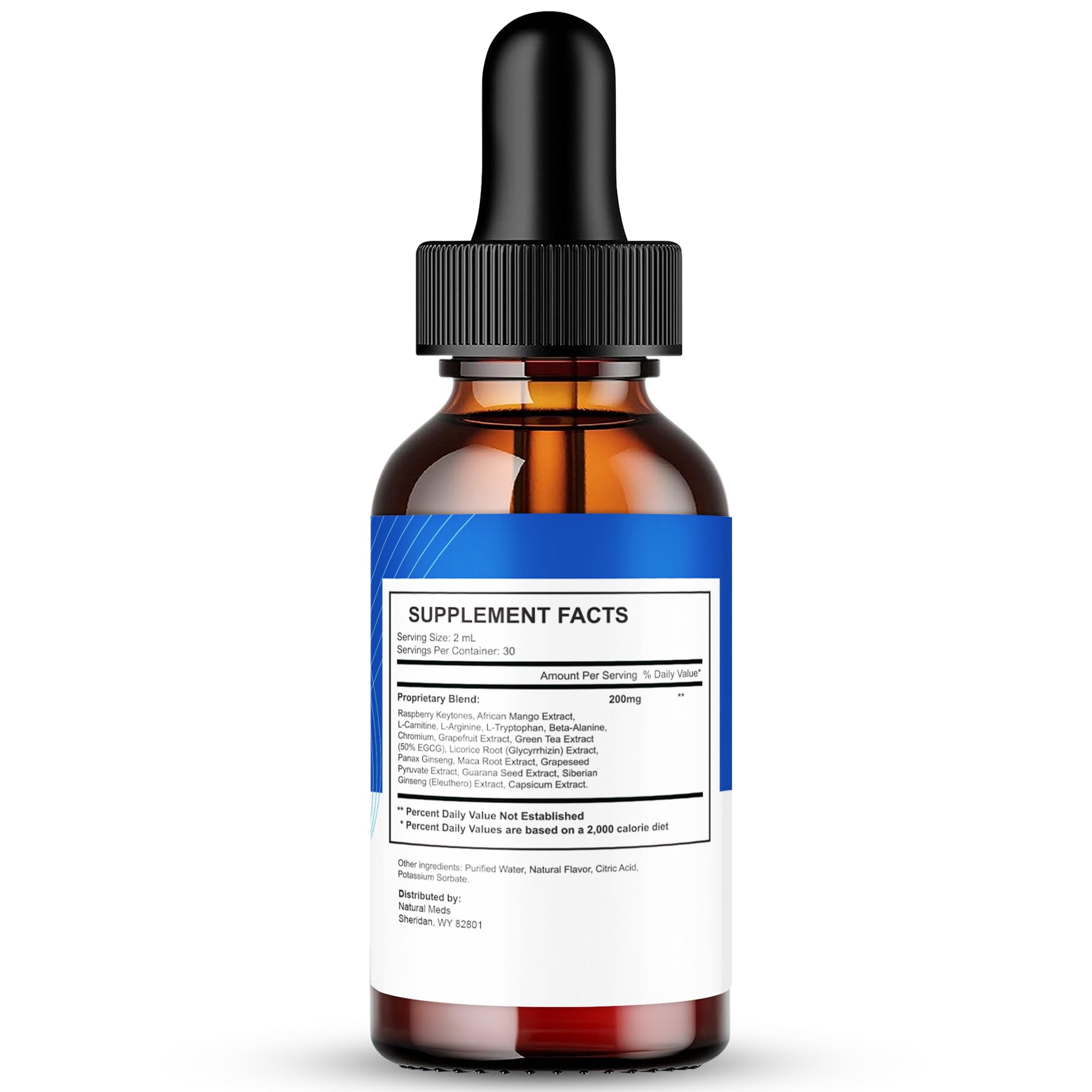 IDEAL PERFORMANCE Lean Drops packaging side view