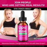 IDEAL PERFORMANCE Lipo Rise Drops lifestyle scene with fitness gear