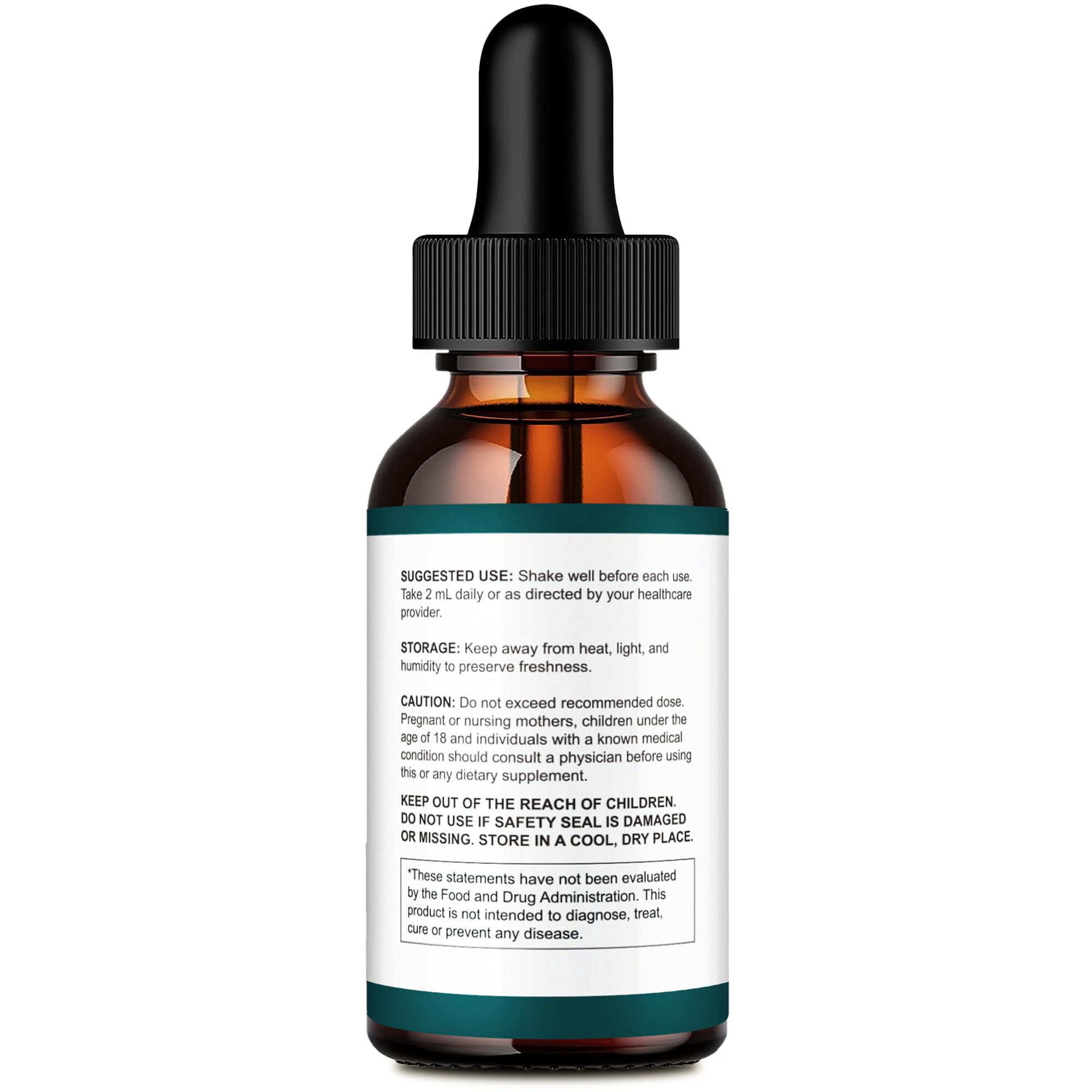 IDEAL PERFORMANCE Lung Restore Drops dropper in use