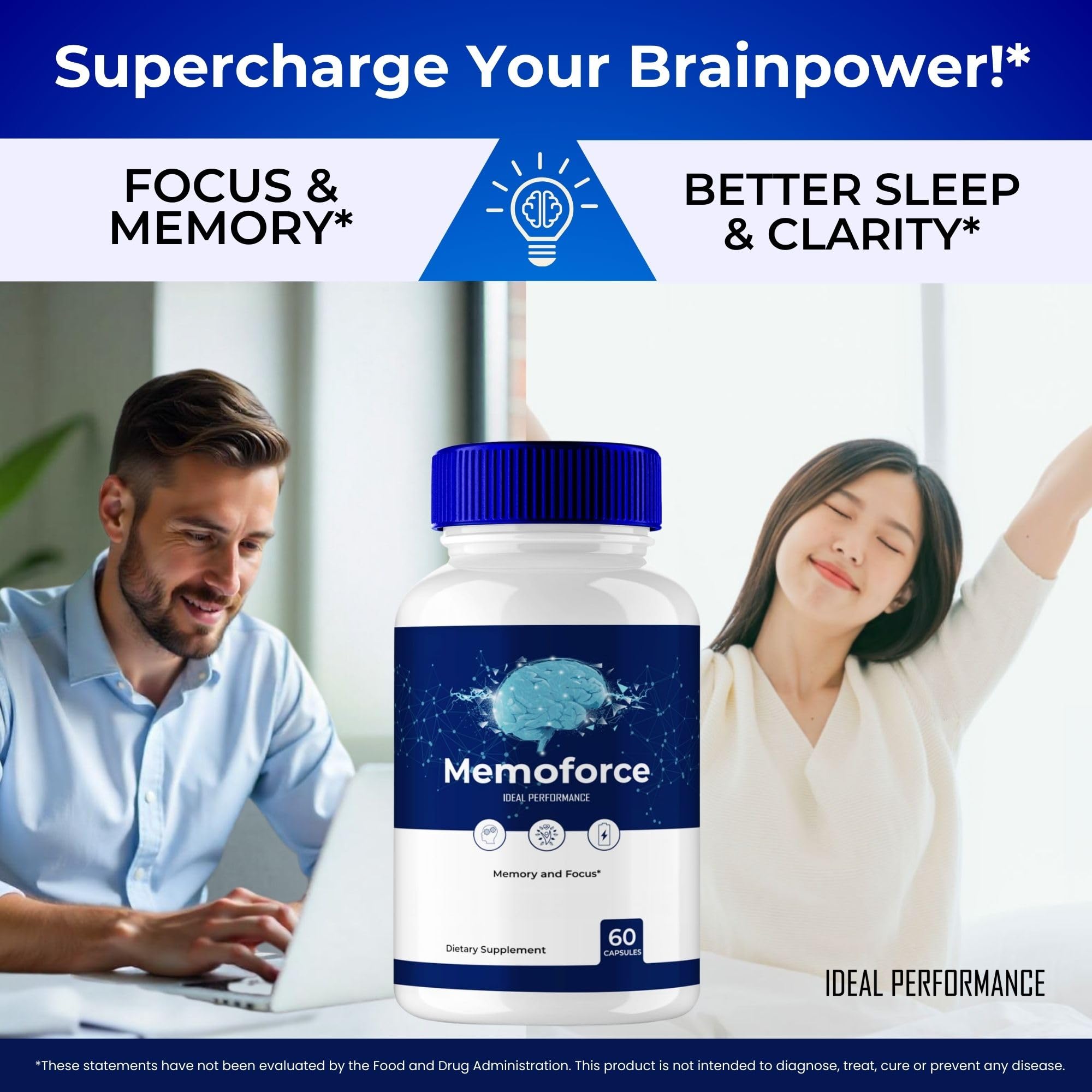 IDEAL PERFORMANCE Memoforce Capsules in a lifestyle setting
