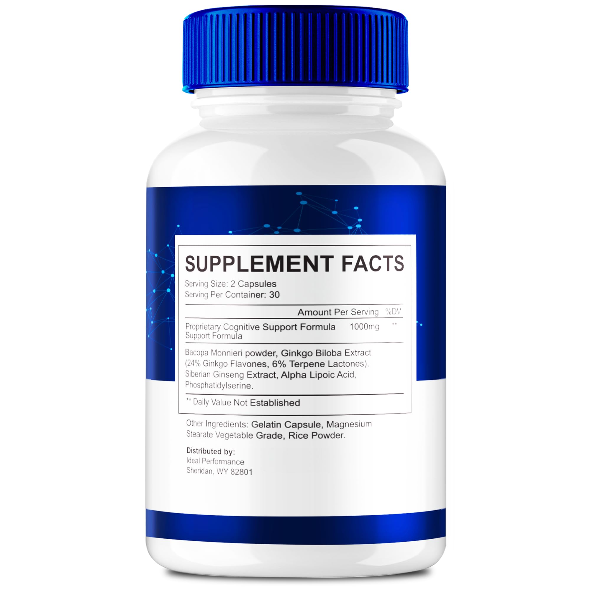 IDEAL PERFORMANCE Memoforce Capsules side view showing capsule details
