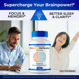 IDEAL PERFORMANCE Memory Defender Capsules on a wooden surface