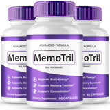 IDEAL PERFORMANCE MemoTril Memory Capsules front view