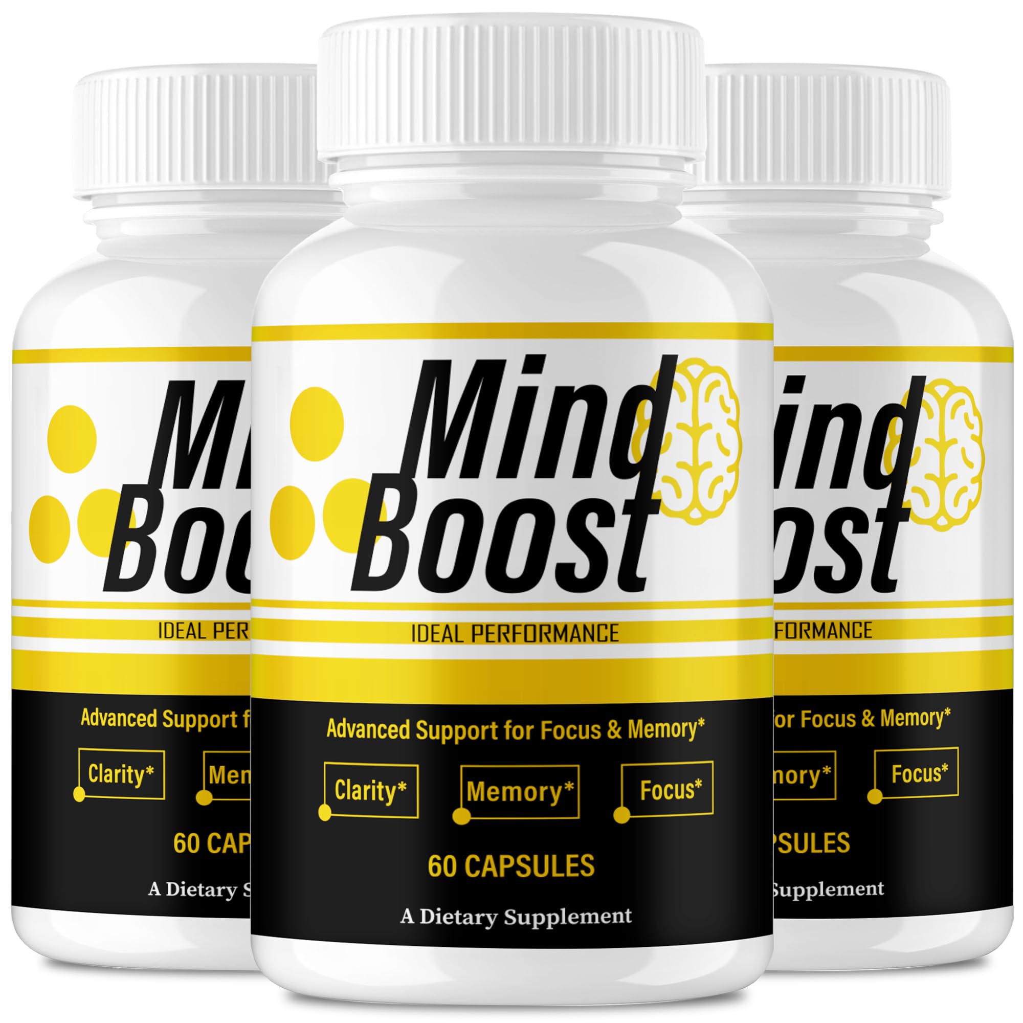 IDEAL PERFORMANCE Mind support Capsules front view