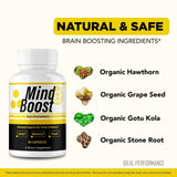 IDEAL PERFORMANCE Mind support Capsules on a table