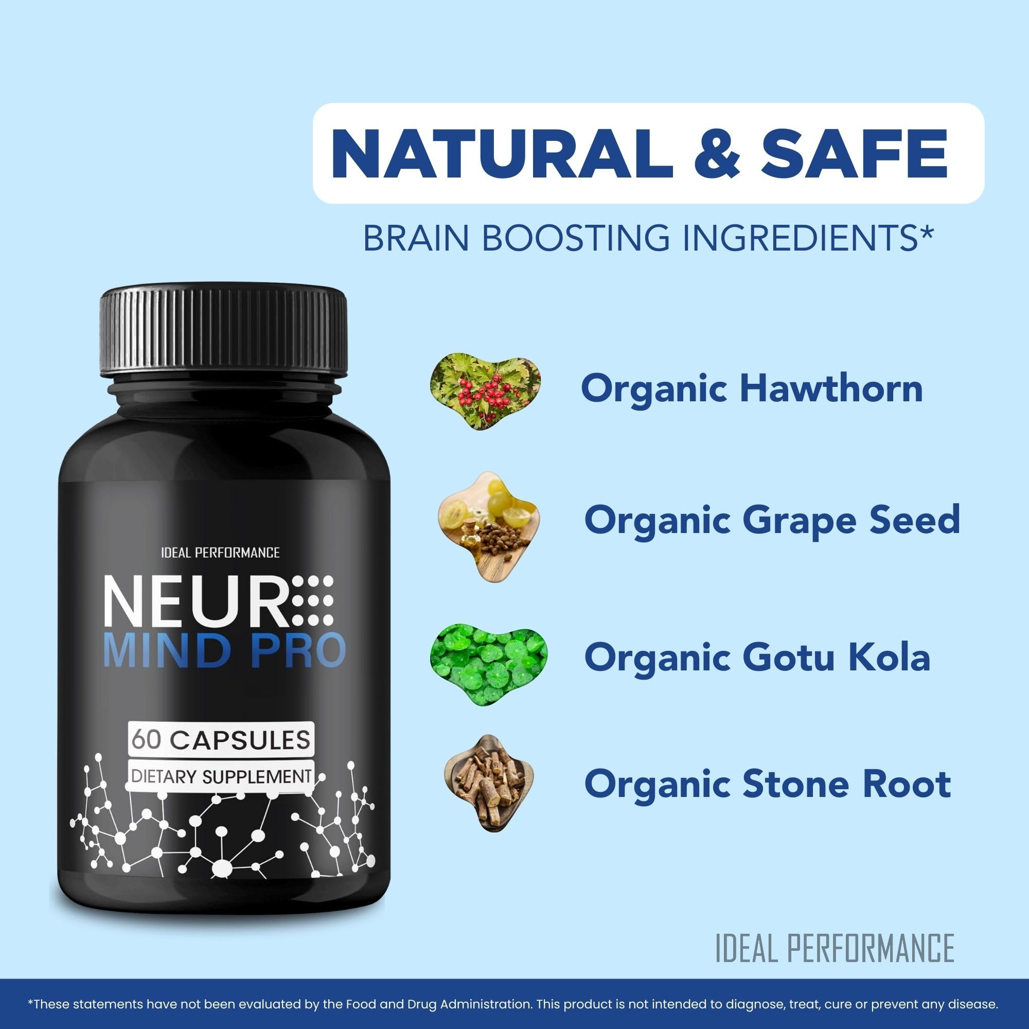 IDEAL PERFORMANCE MindPro Capsules on a table
