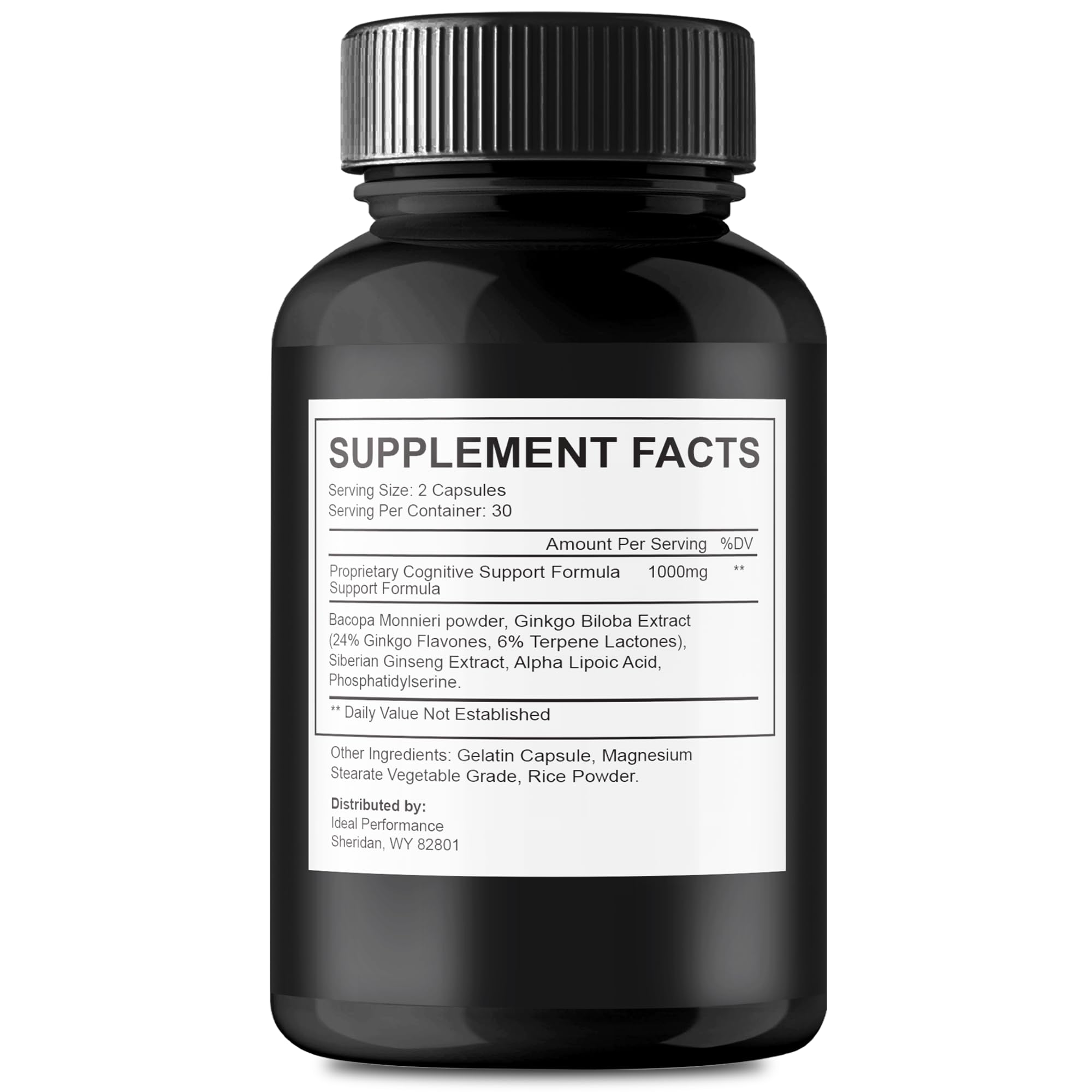 IDEAL PERFORMANCE MindPro Capsules side view