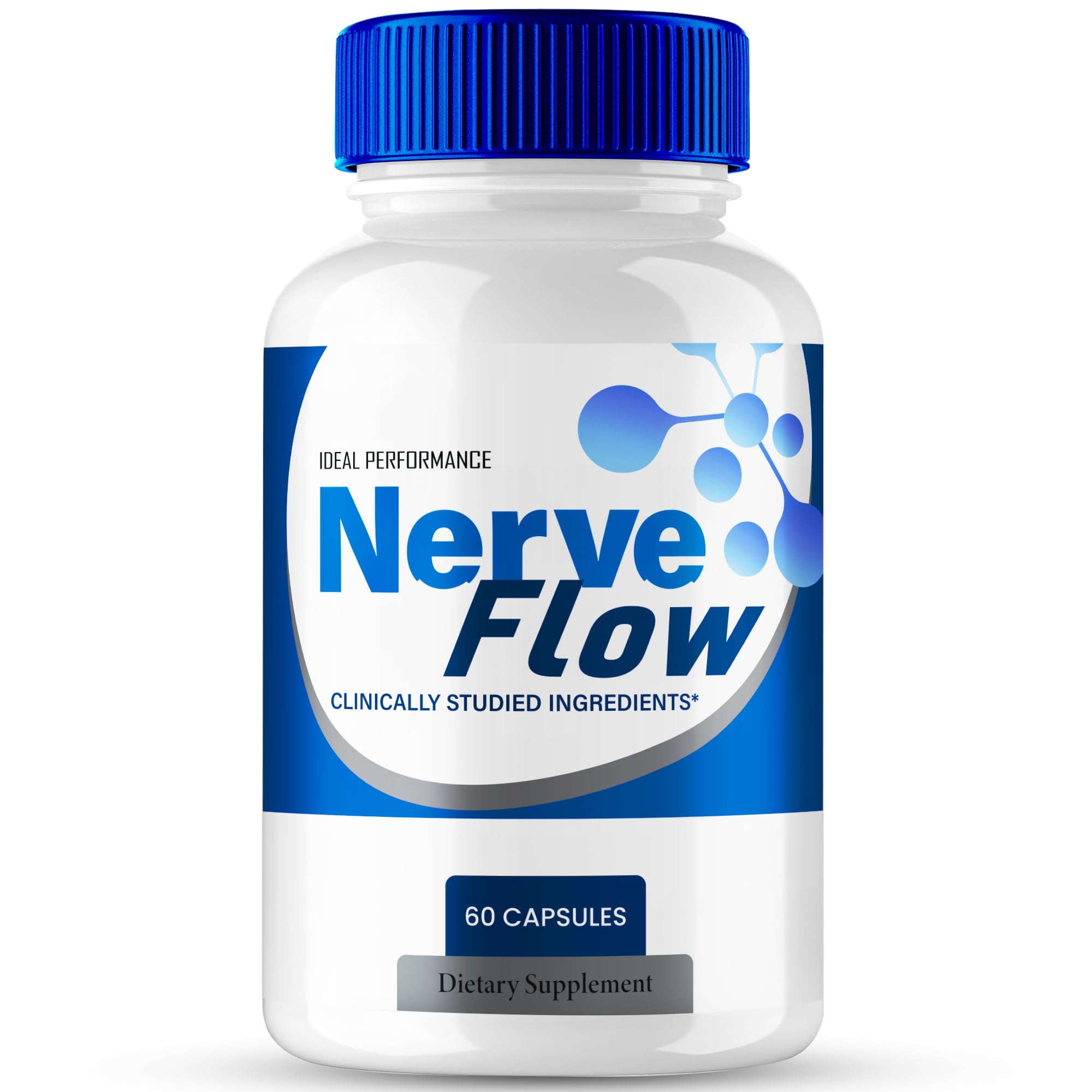 IDEAL PERFORMANCE Nerve Flow Supplement Extra Strength front view