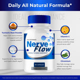 IDEAL PERFORMANCE Nerve Flow Supplement Extra Strength on a wooden table