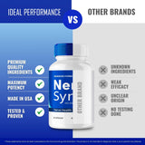 IDEAL PERFORMANCE Nerve Sync Capsules packaging with nutritional information