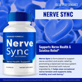 IDEAL PERFORMANCE Nerve Sync Capsules with dosage information