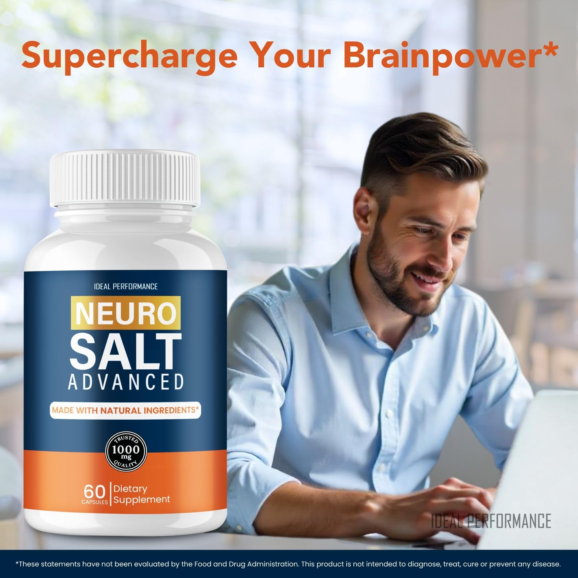 IDEAL PERFORMANCE Neuro Salt Capsules close-up