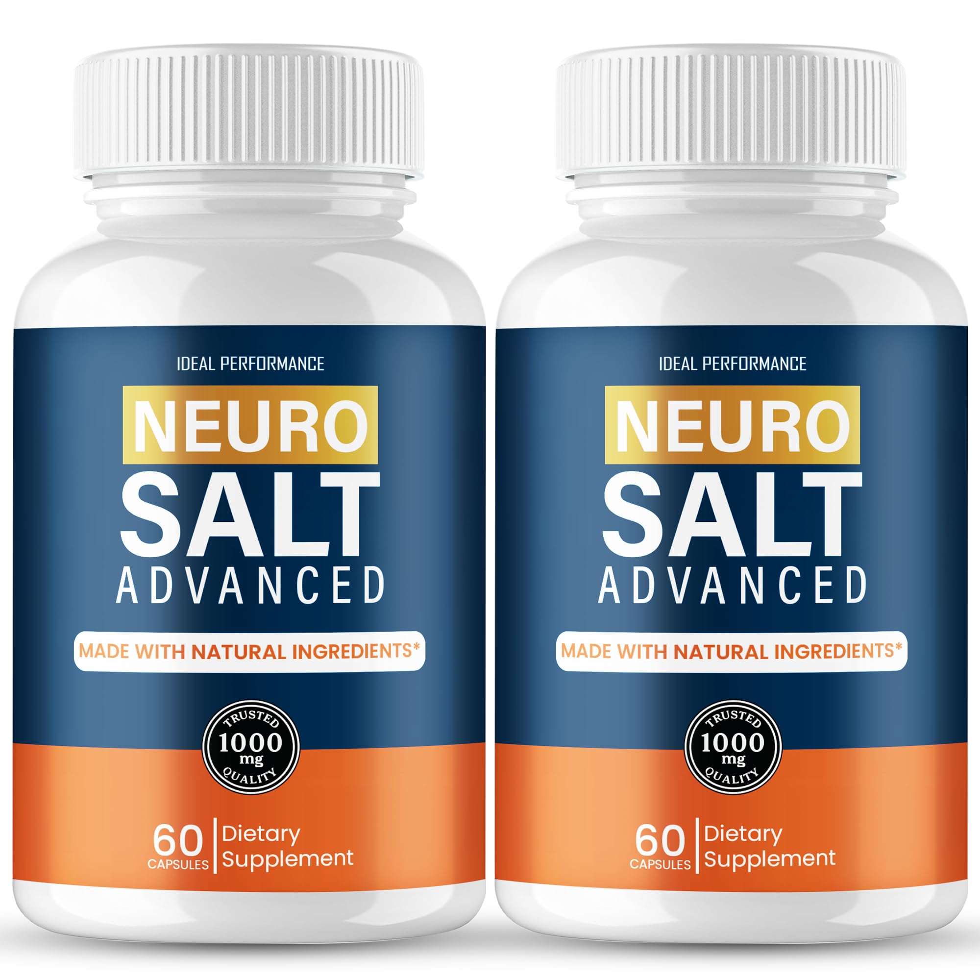 IDEAL PERFORMANCE Neuro Salt Capsules front view