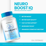 IDEAL PERFORMANCE Neuro support IQ Brain Supplement capsules close-up