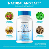 IDEAL PERFORMANCE Neuro support IQ Brain Supplement packaging