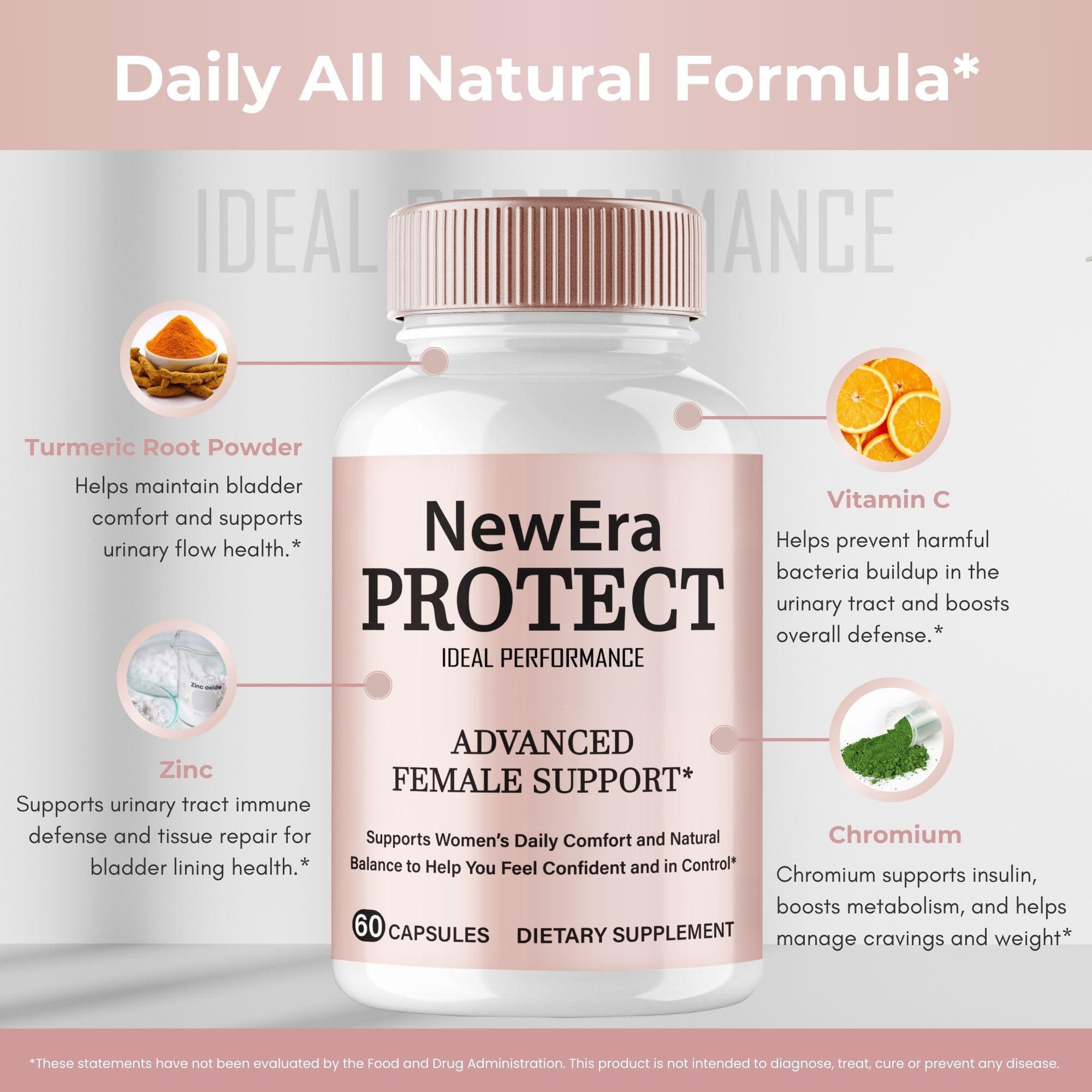 IDEAL PERFORMANCE New Era Protect Capsules for Women in lifestyle setting