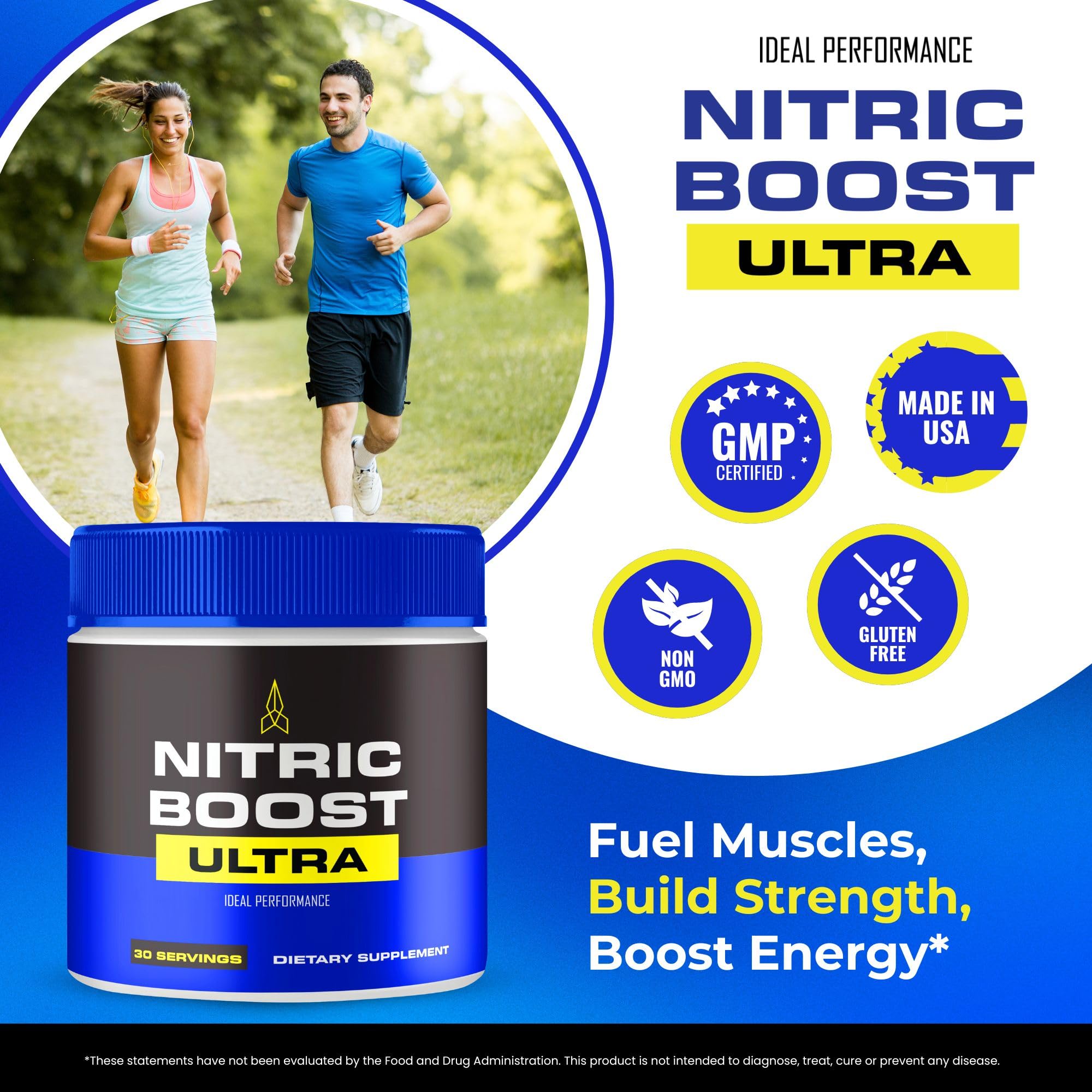 IDEAL PERFORMANCE Nitric support Ultra Powder scoop