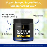 IDEAL PERFORMANCE Nitric support Ultra Purple Powder back view