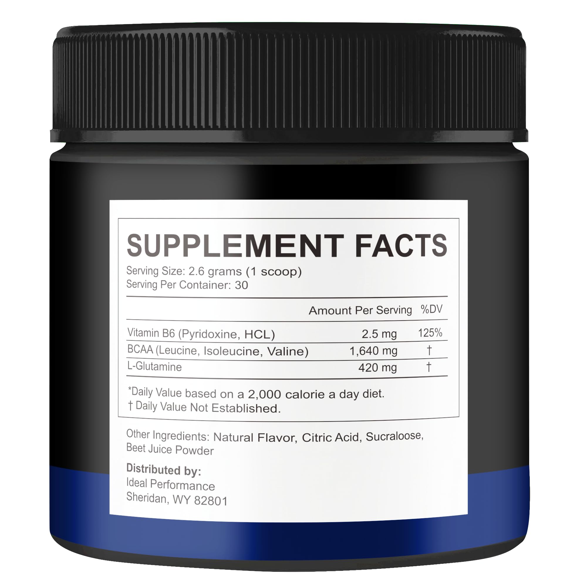IDEAL PERFORMANCE Nitric support Ultra Purple Powder packaging