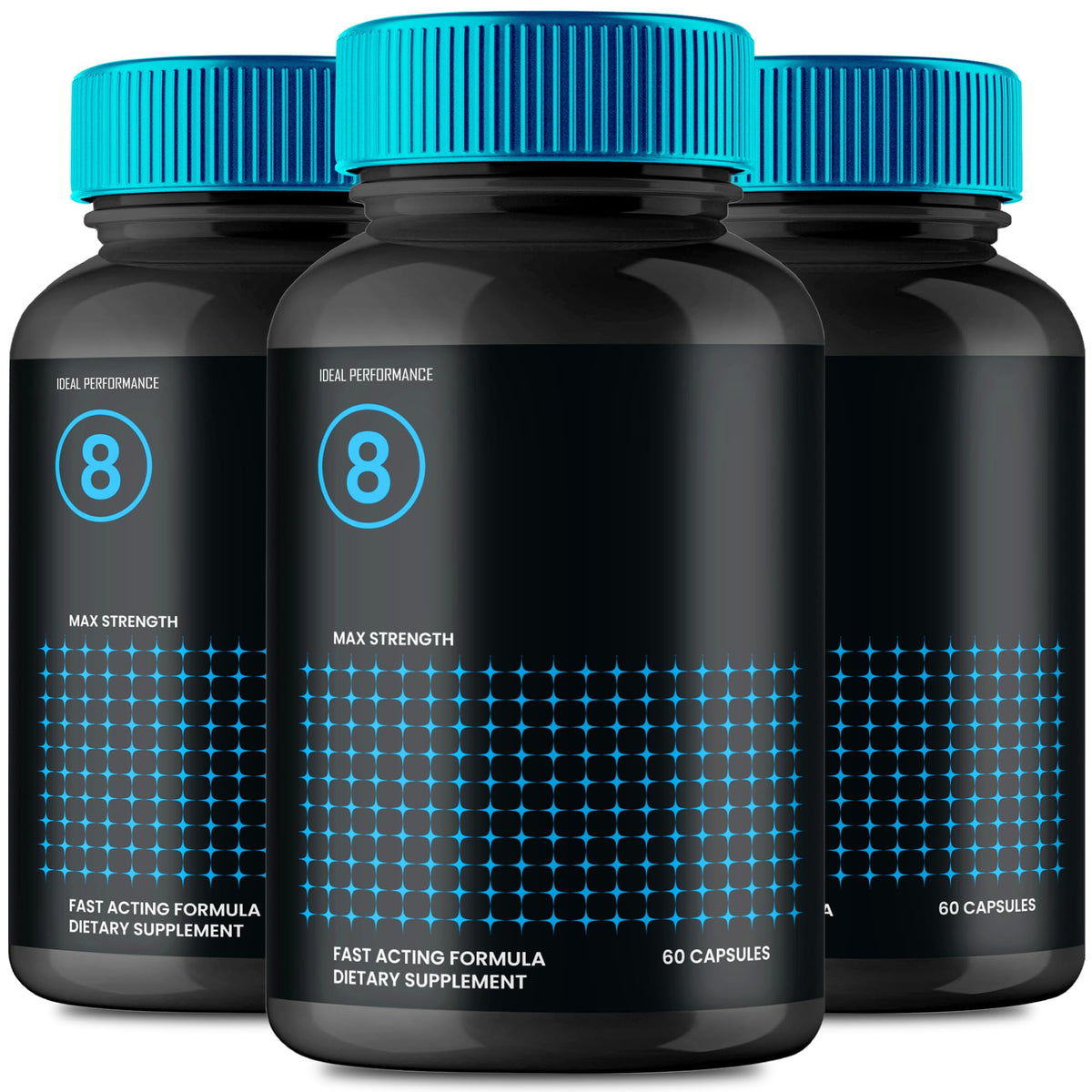 IDEAL PERFORMANCE Performer 8 Pills front view
