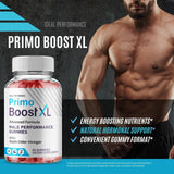 IDEAL PERFORMANCE Primo support XL Gummies on a table