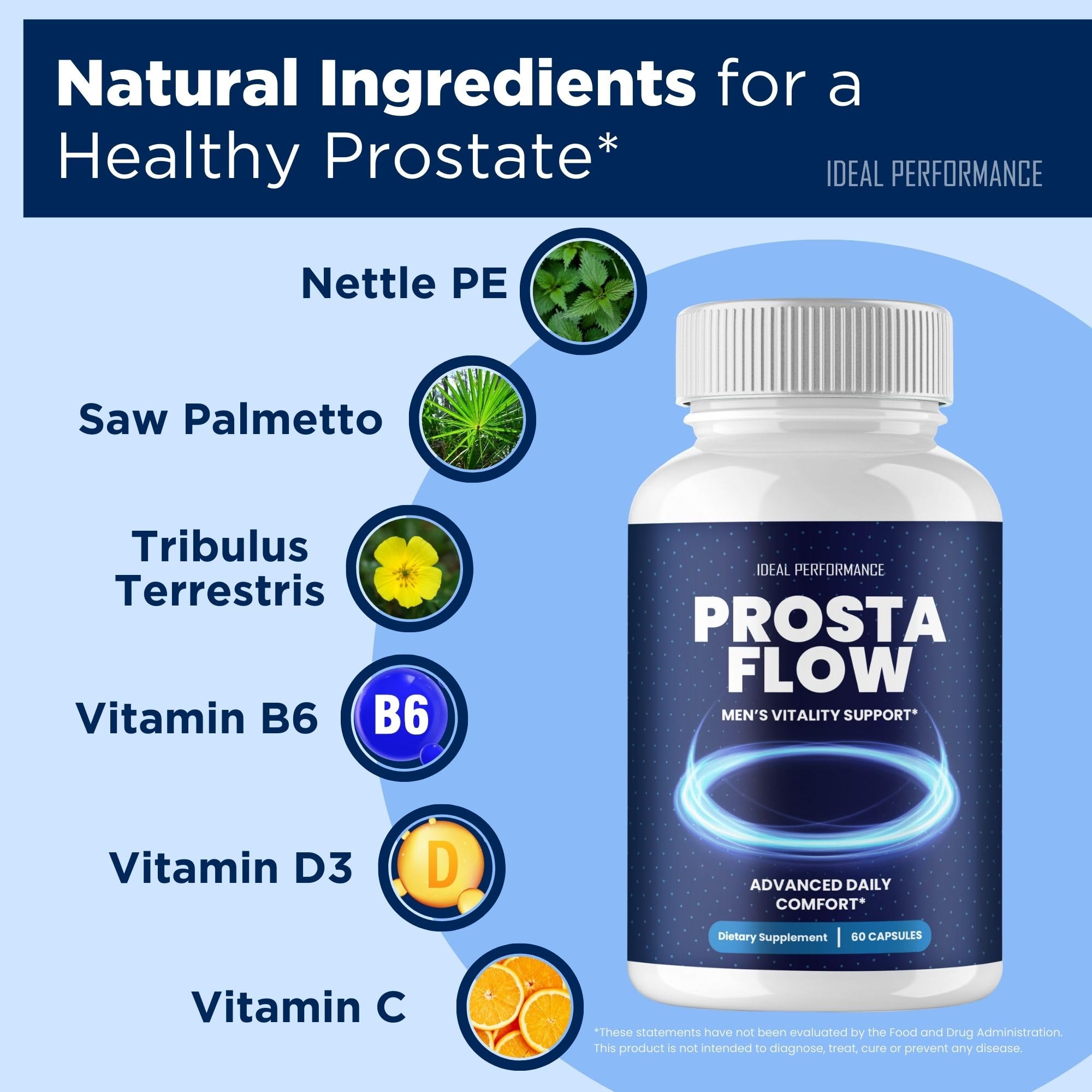 IDEAL PERFORMANCE Prosta Flow Capsules in lifestyle setting