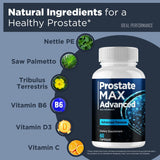 IDEAL PERFORMANCE Prostate Max Advanced Capsules close-up