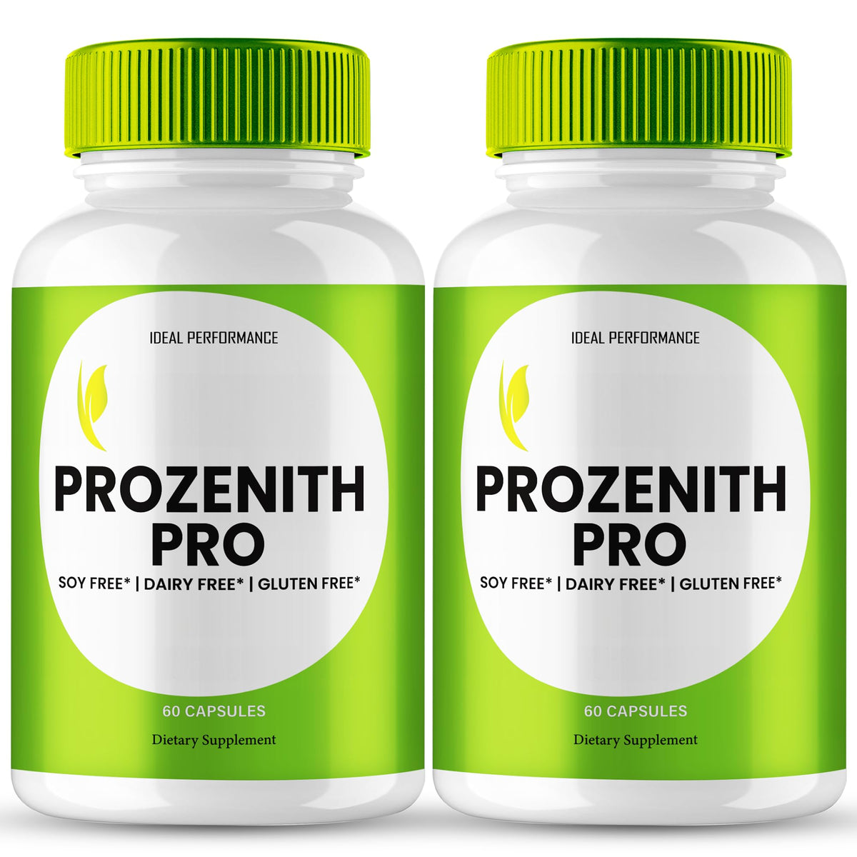 IDEAL PERFORMANCE Prozenith Capsules Pink Salt front view
