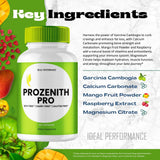 IDEAL PERFORMANCE Prozenith Capsules Pink Salt with measuring spoon