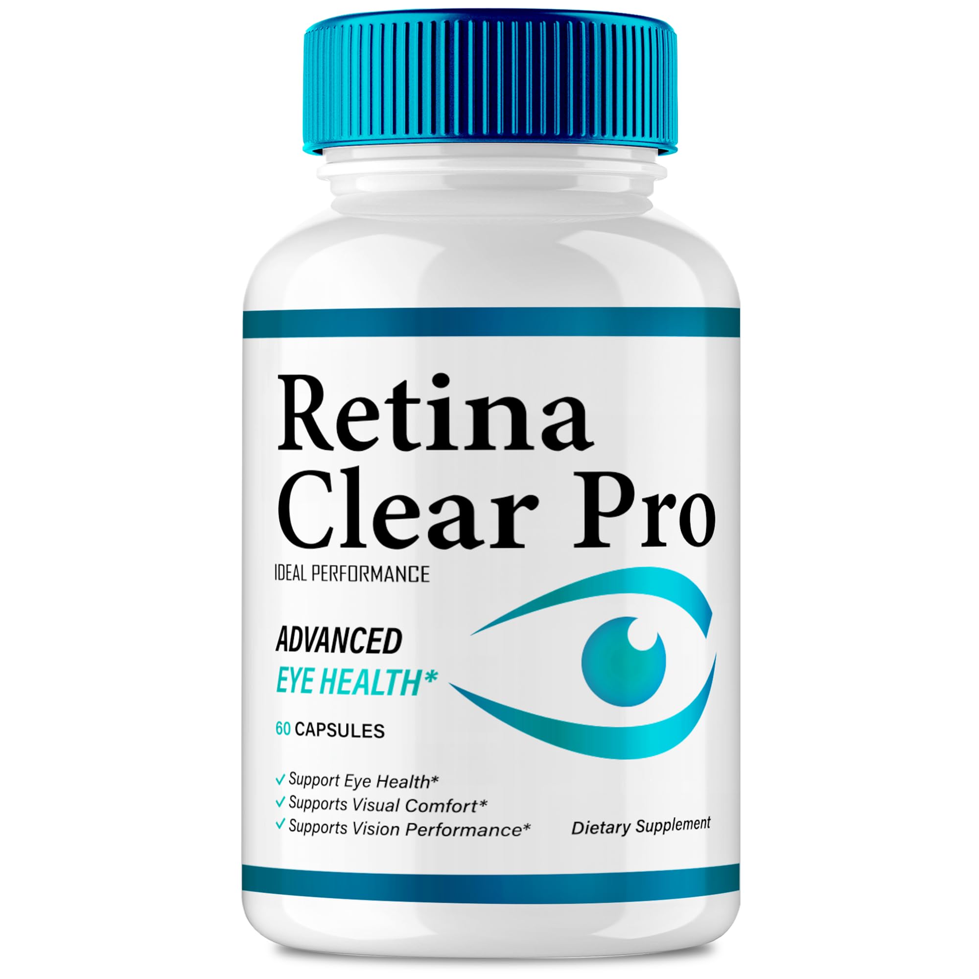 IDEAL PERFORMANCE Retina Clear Eye Supplement front view