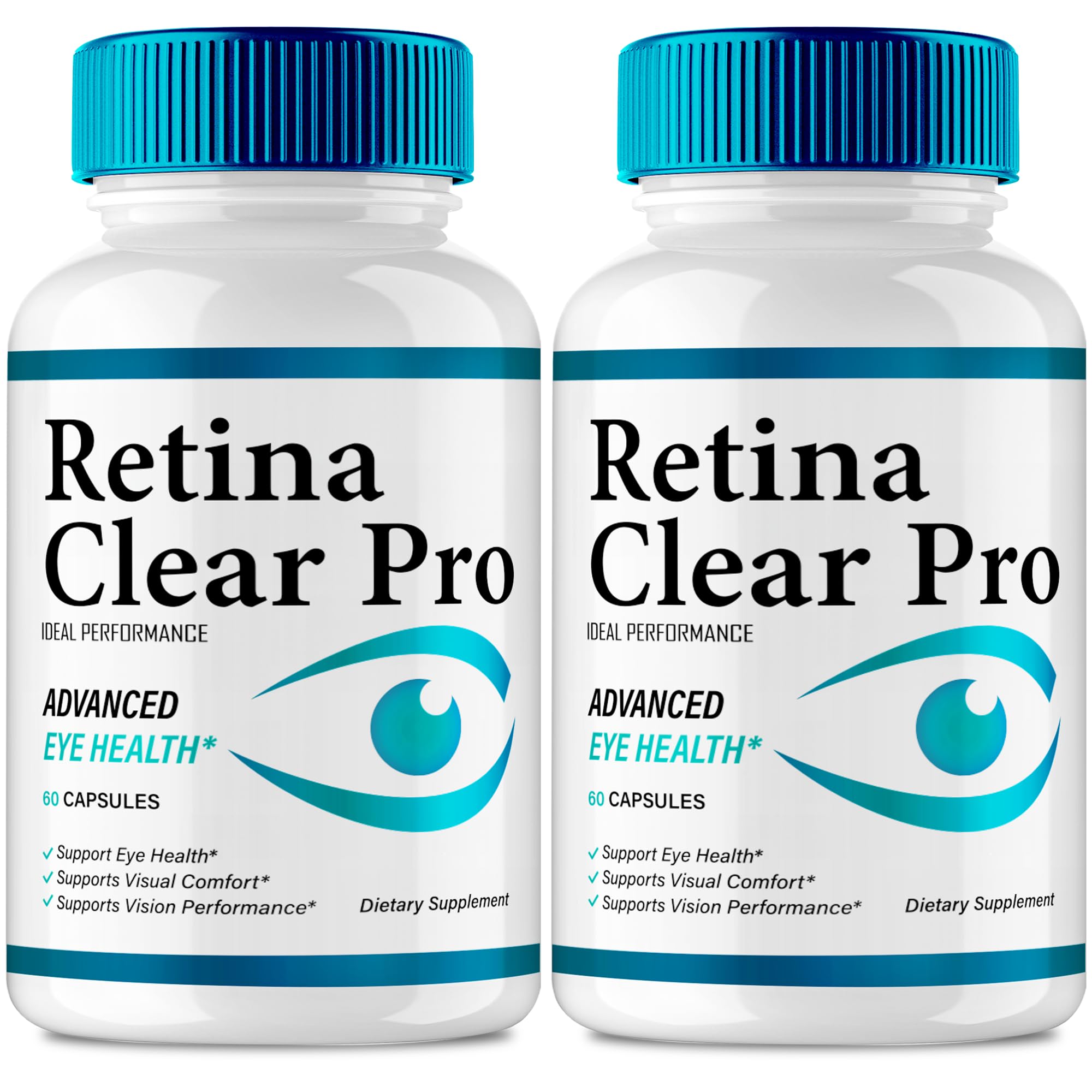IDEAL PERFORMANCE Retina Clear Eye Supplement front view