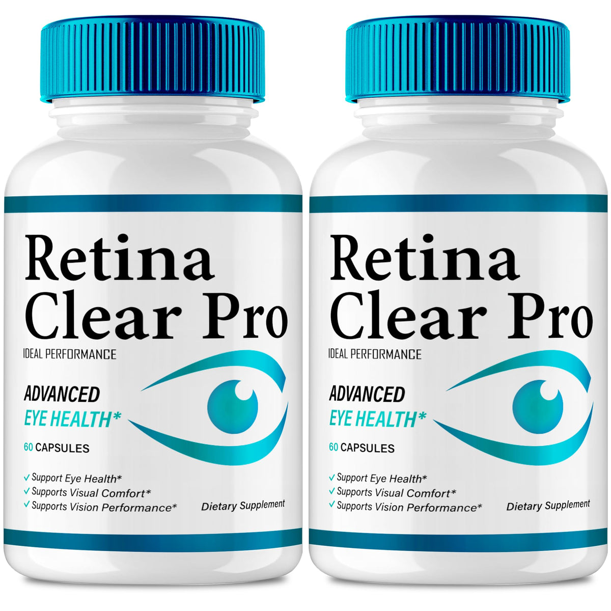 IDEAL PERFORMANCE Retina Clear Eye Supplement front view
