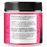 IDEAL PERFORMANCE SaltBurn Powder side view with dosage instructions