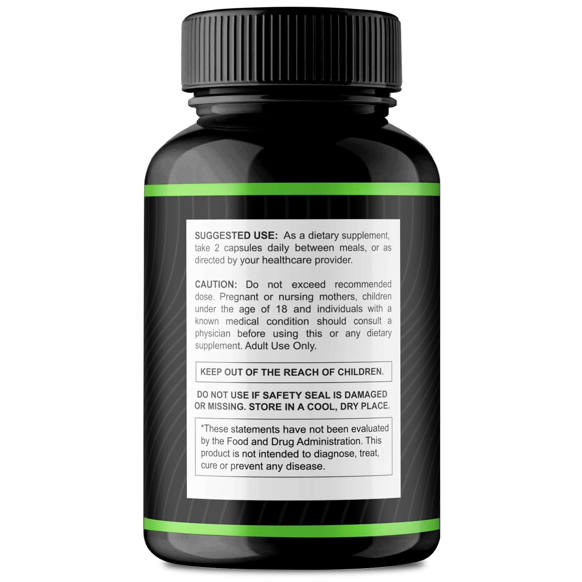 IDEAL PERFORMANCE ShapeOn Capsules back view with ingredient list