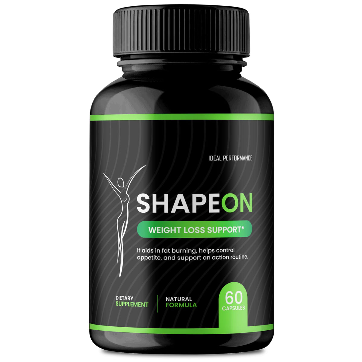 IDEAL PERFORMANCE ShapeOn Capsules front view with packaging