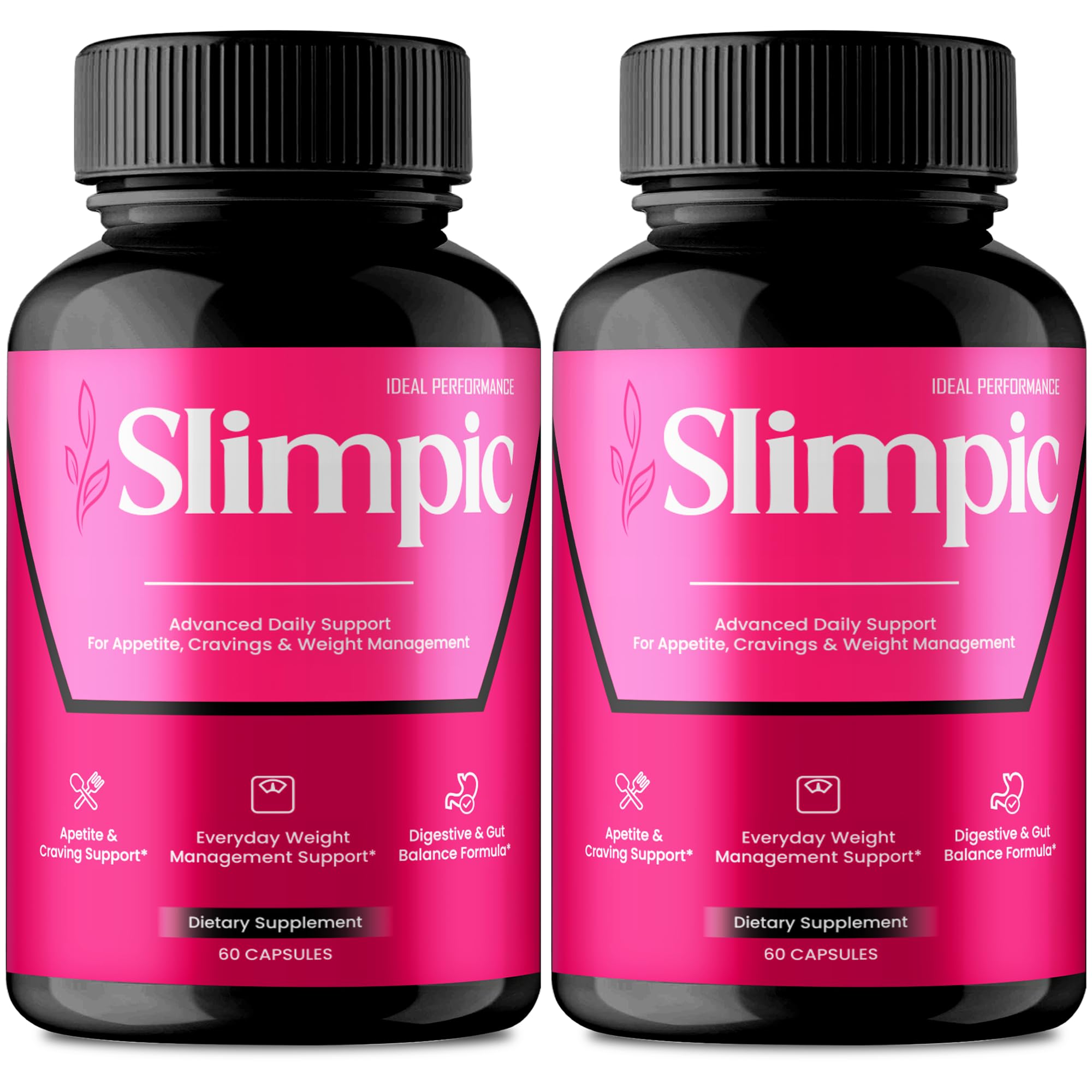 IDEAL PERFORMANCE Slimpic Capsules front view packaging