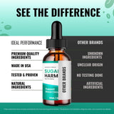 IDEAL PERFORMANCE Sugar Harmony Drops back view with label