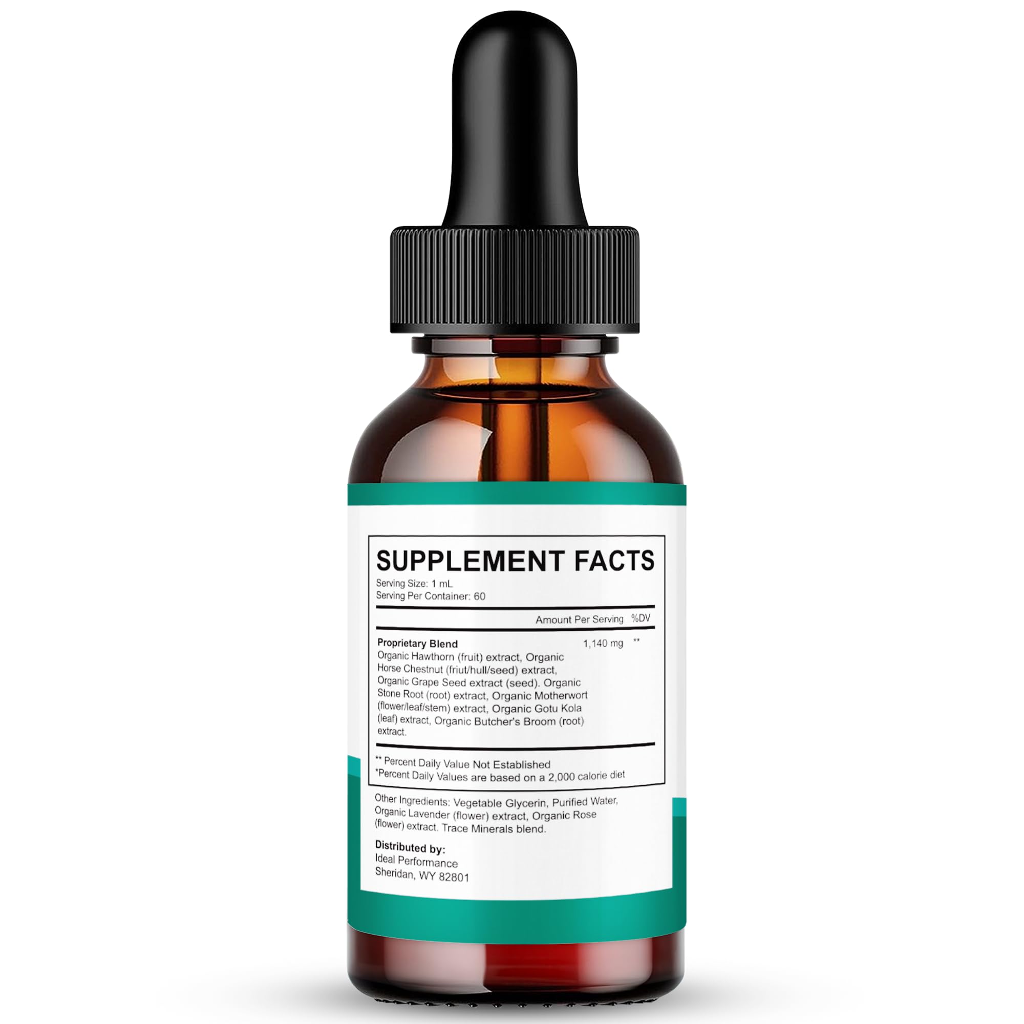IDEAL PERFORMANCE Sugar Harmony Drops bottle side view