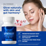 IDEAL PERFORMANCE Synogut Dietary Supplement back view with ingredients