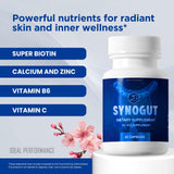 IDEAL PERFORMANCE Synogut Dietary Supplement side view showing capsule