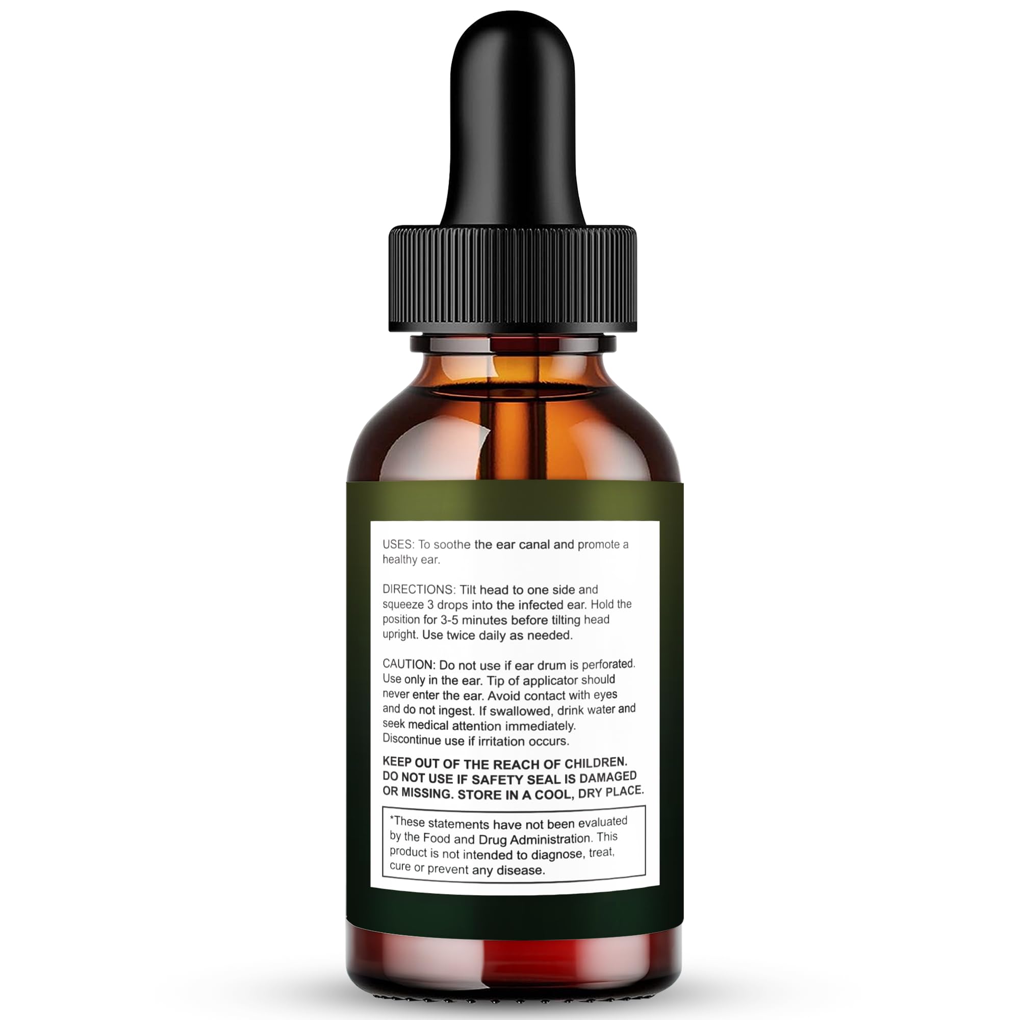 IDEAL PERFORMANCE Tinnitus Fix Drops packaging side view